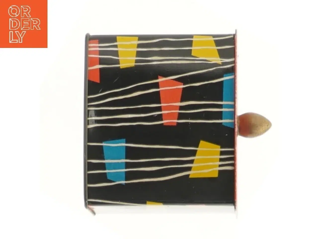 Billede 4 - Vintage blikboks med låg (str. 10x9 cm)