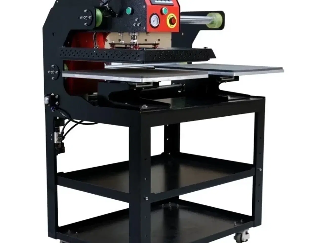 Billede 1 - Pneumatisk Dobbeltstation Automatisk Varmepresse med Laserpositionering