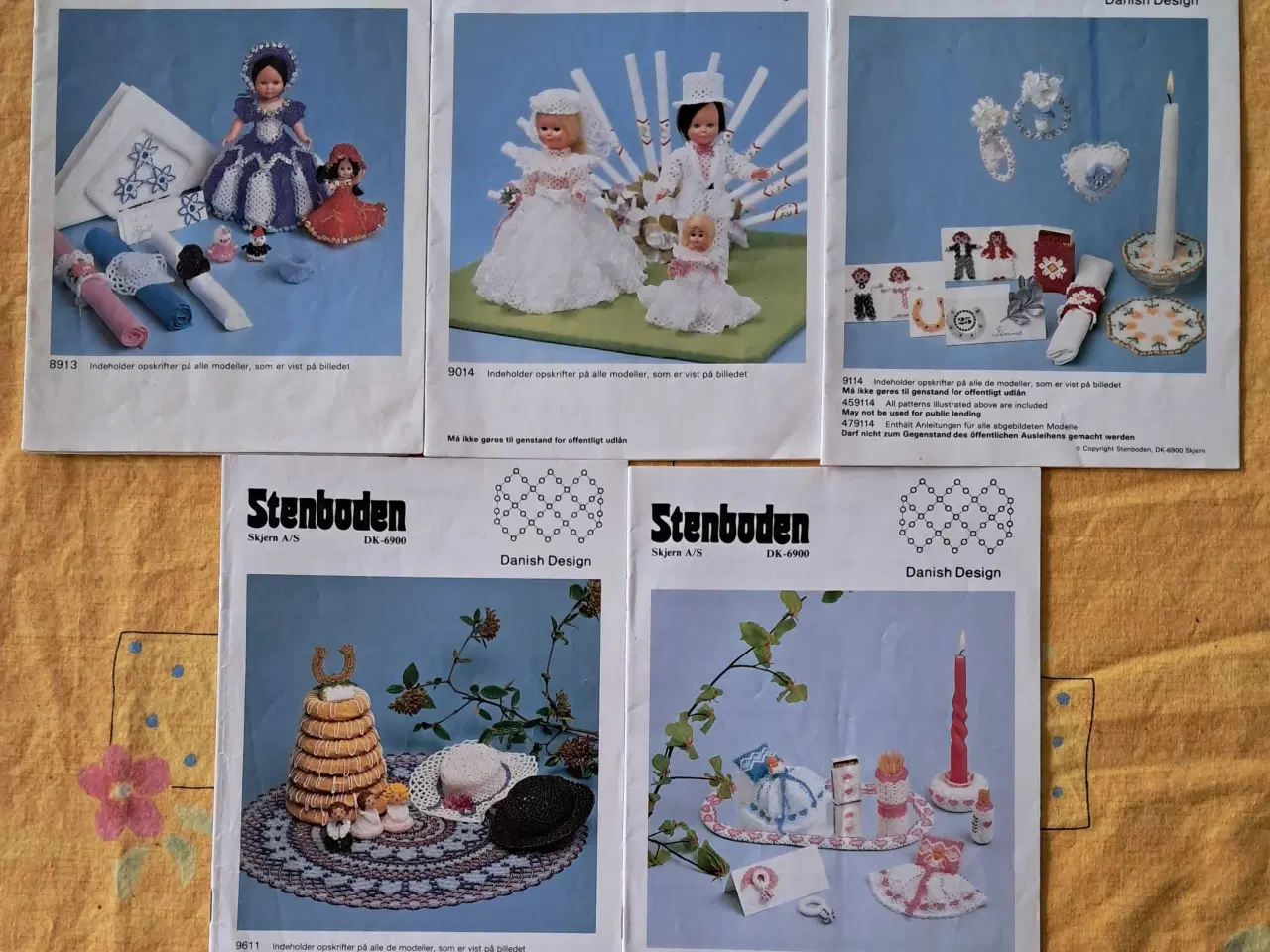 Billede 1 - Stenboden opskrifter 5 stk