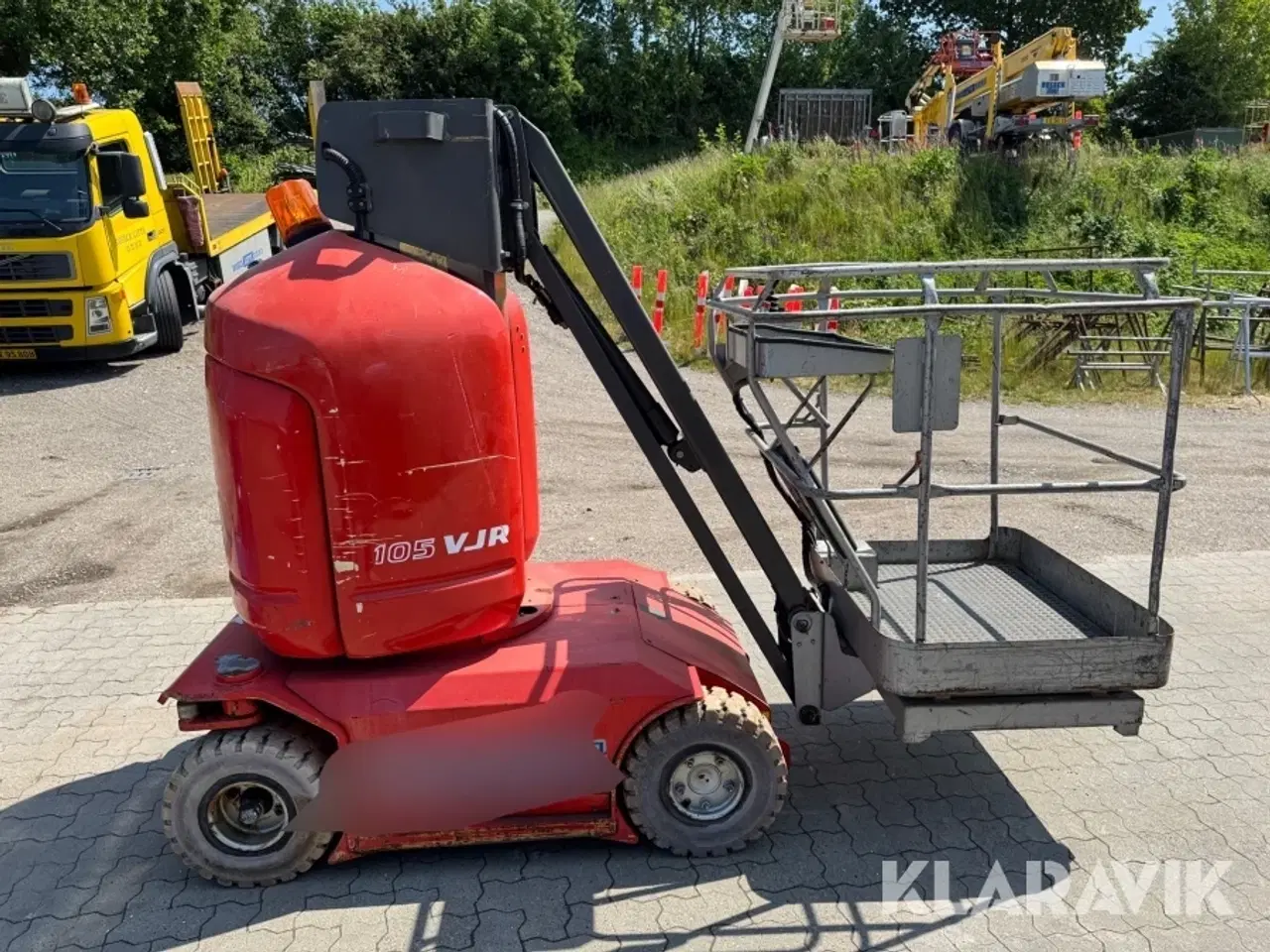 Billede 12 - Mastbomlift/vertikallift Manitou 105VJR