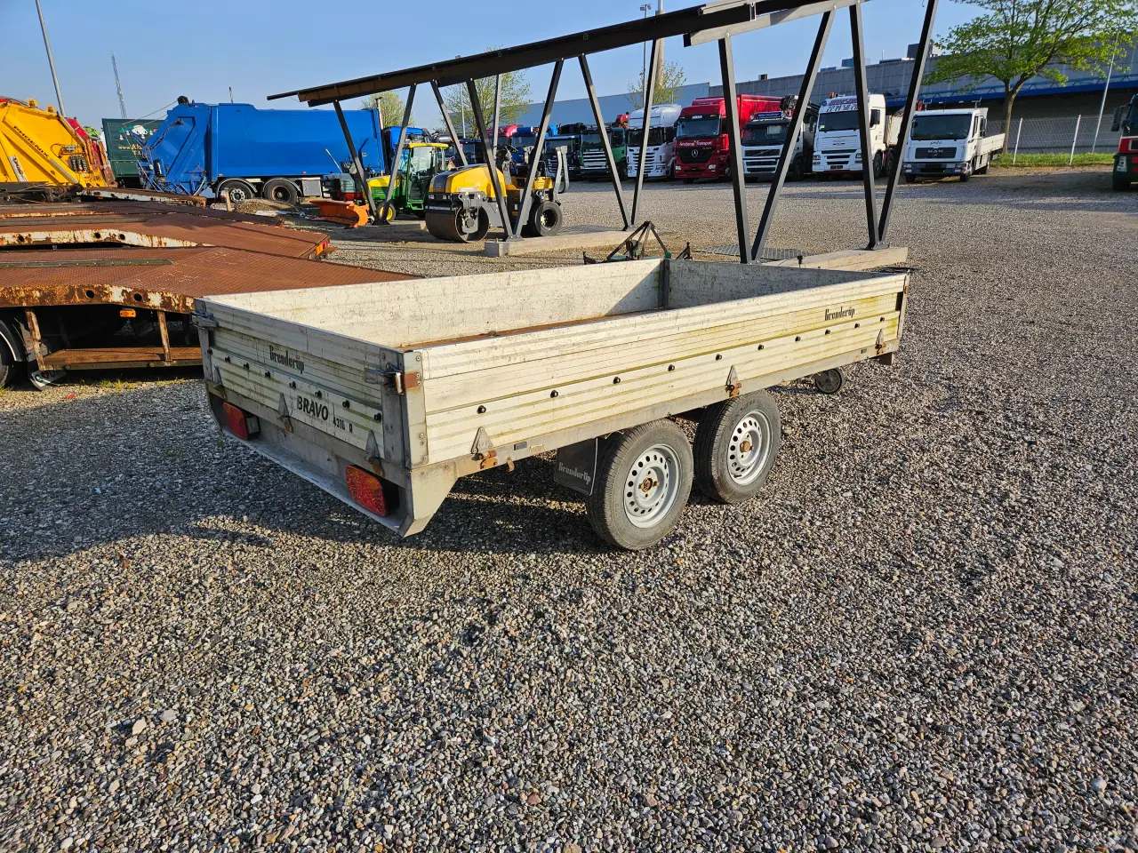 Billede 1 - Brenderup 2 tons trailer model 4310 TB alu