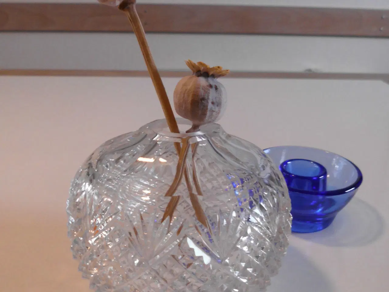 Billede 1 - Flot Krystal vase