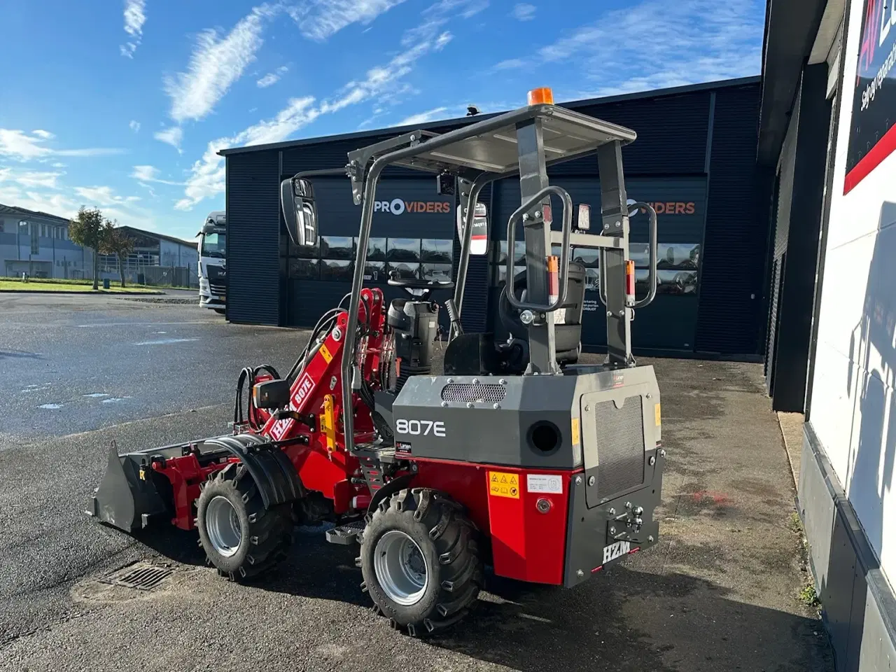 Billede 5 - HZM 807E Elektrisk Minilæsser