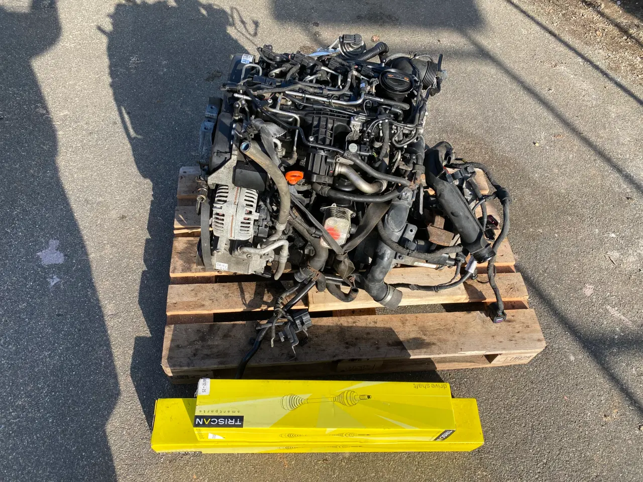 Billede 1 - 1.6 TDI CAYC motor + LUB 5-trins gearkasse