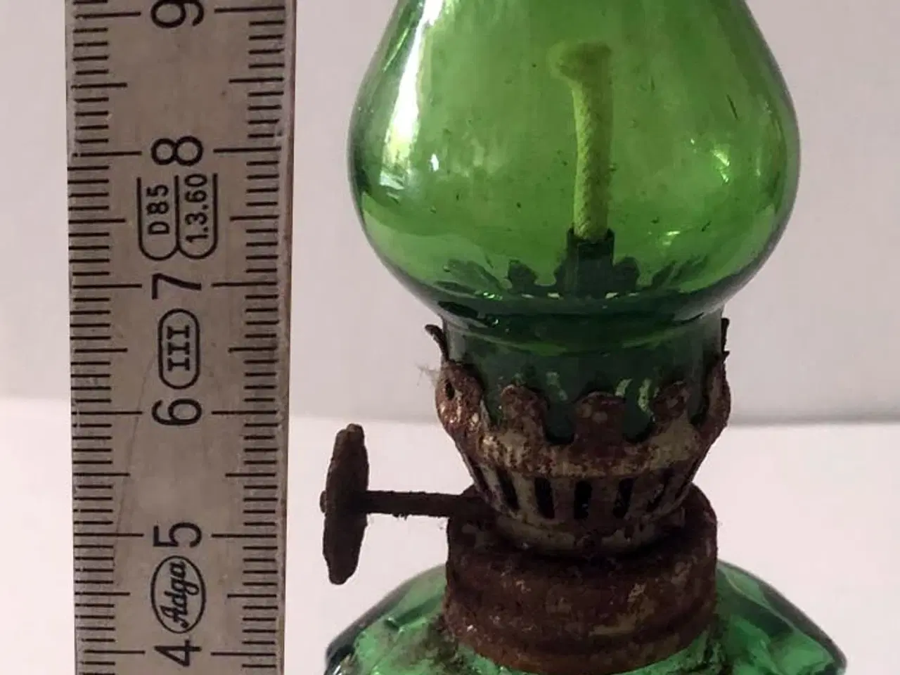 Billede 2 - Lille grøn Olie lampe