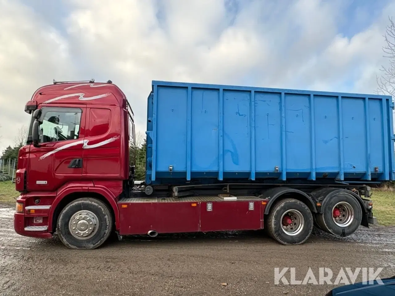Billede 5 - Lastbil Scania R500 6x2 wirehejs