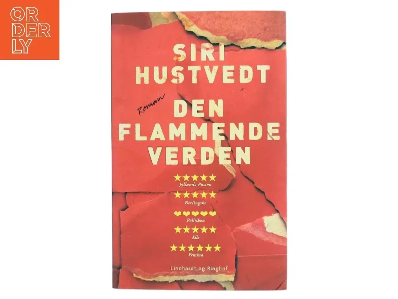 Billede 1 - Den flammende verden : roman (Læseklubpose) af Siri Hustvedt (Bog)
