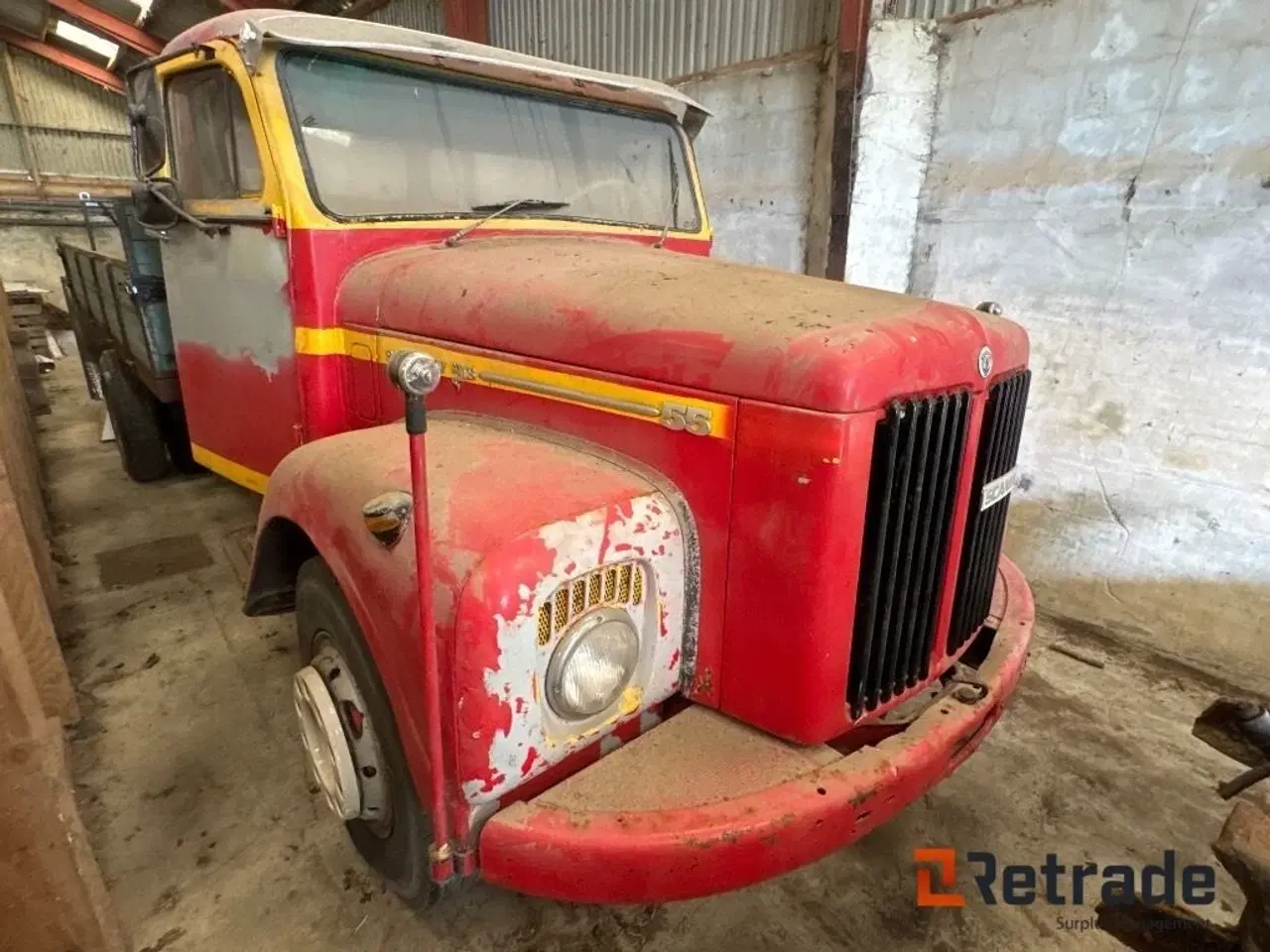 Billede 2 - Scania 55 Veteran lastbil Reparationsobjekt