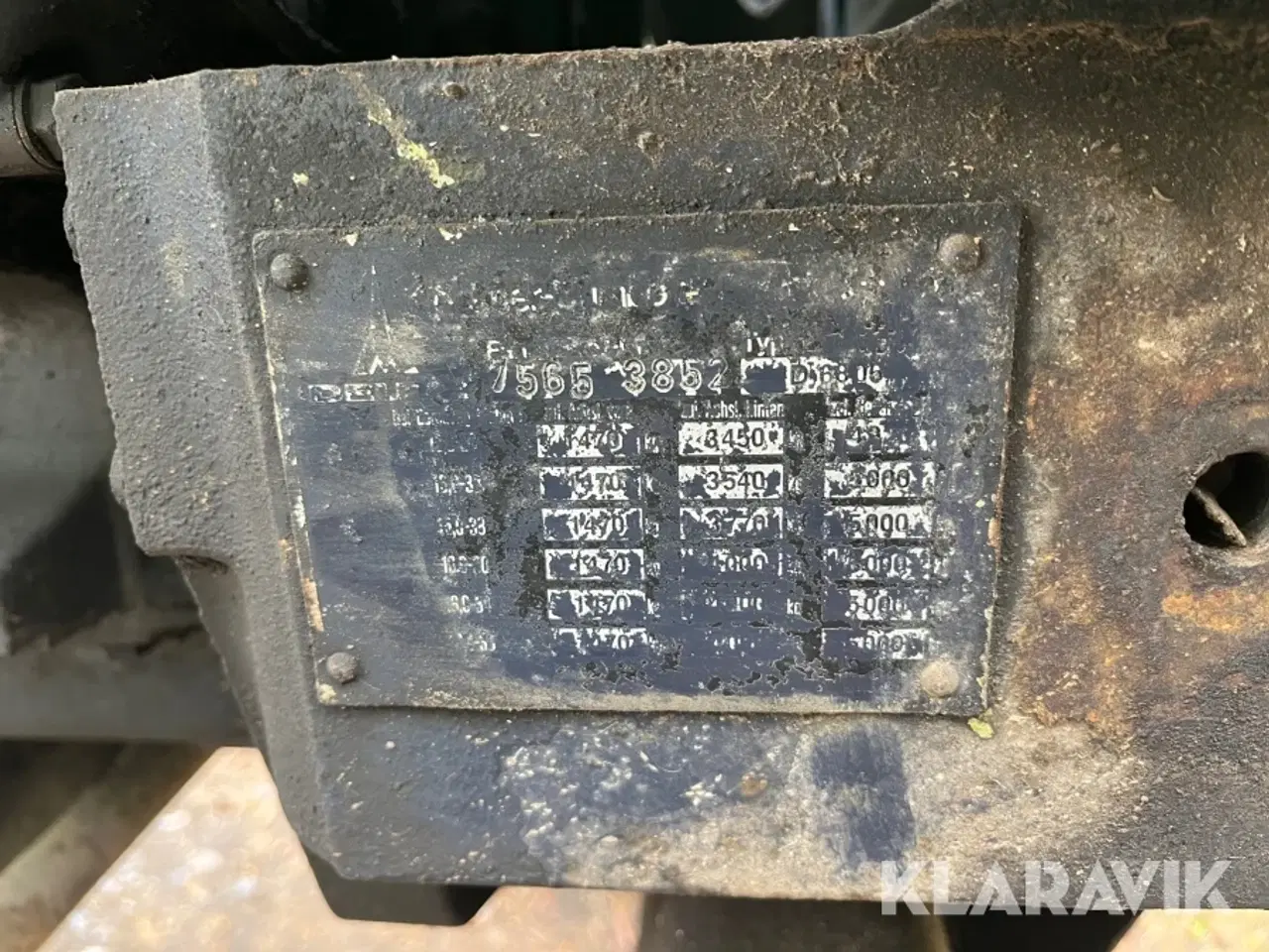 Billede 5 - Veterantraktor Deutz D6806 med tvillingehjul