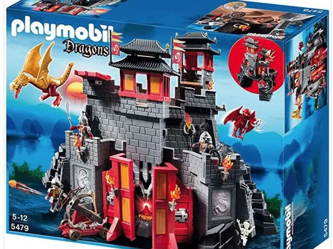 Billede 1 - Playmobil Dragons Great Asian Dragon Castle 5479