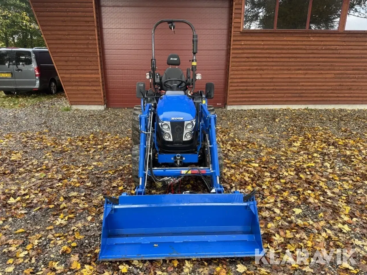 Billede 2 - Minitraktor Solis H26 HTS med frontlæsser