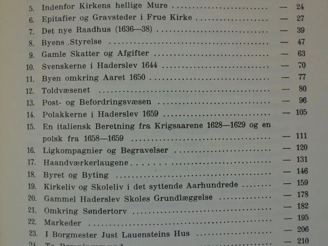 Billede 3 - haderslev i gamle dage 1292-1800, af t. o. achelis