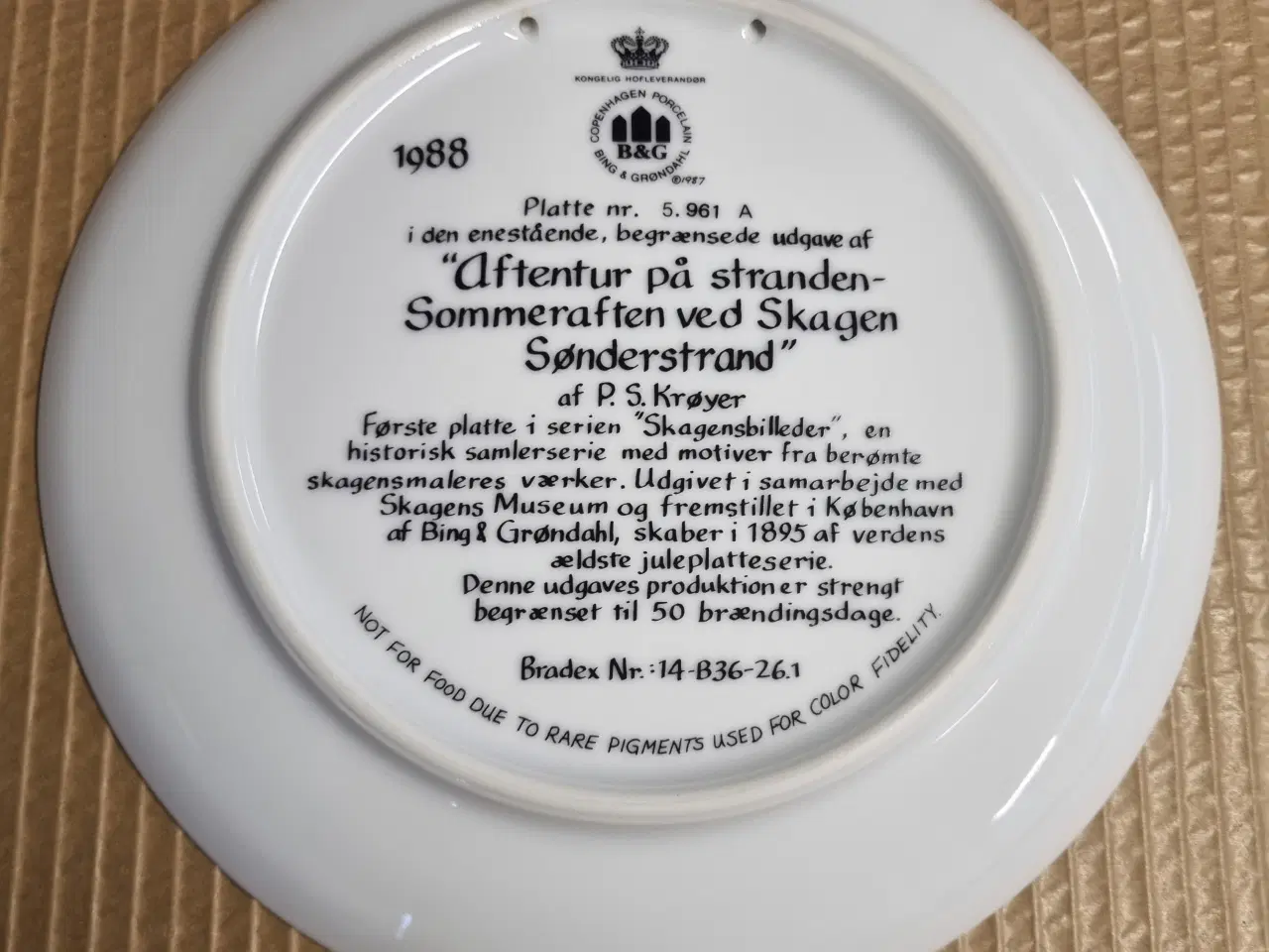 Billede 5 - Skagen platter, 8stk, fejlfri