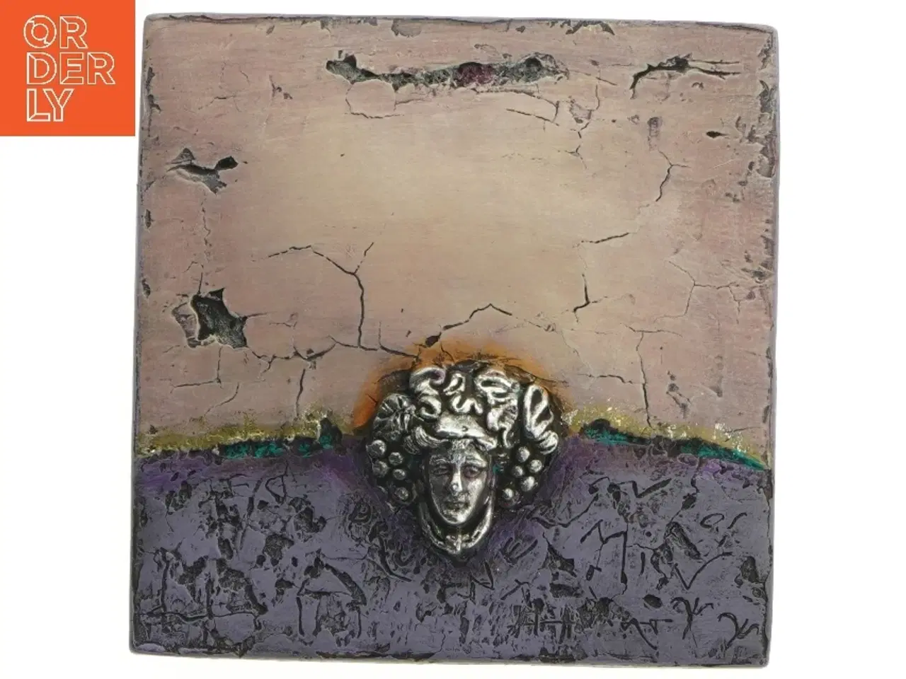 Billede 9 - Mogens Leander relief (str. 17x17 cm)