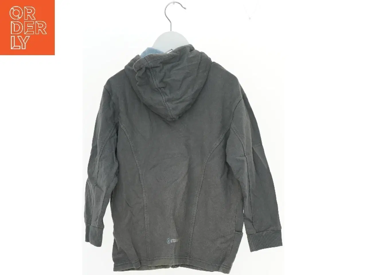 Billede 2 - Grå hættetrøje med lynlås fra Ruption (str. 116)
