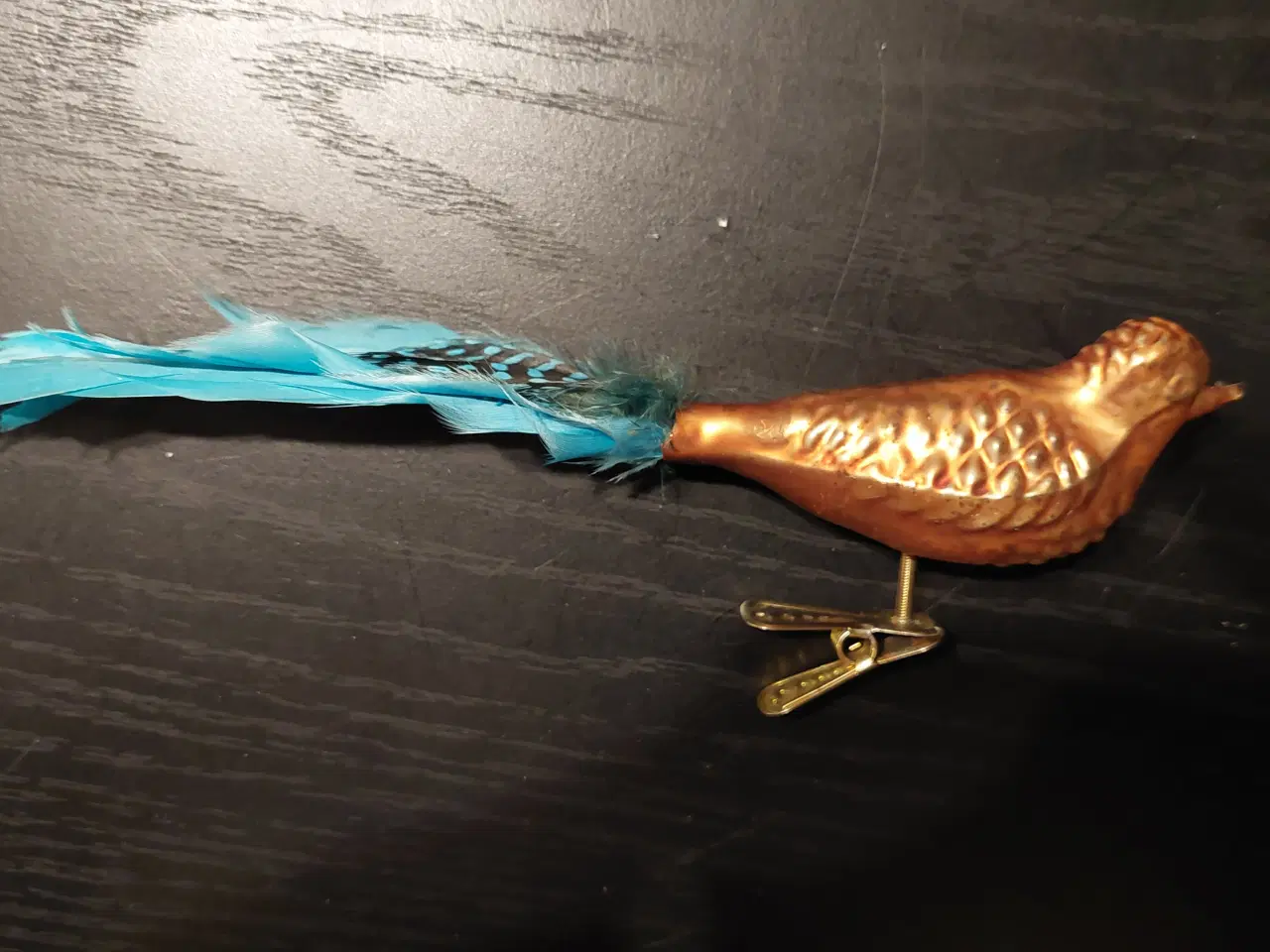 Billede 5 - Julepynt, Gamle Ældre fugle eller påfugl med fjer