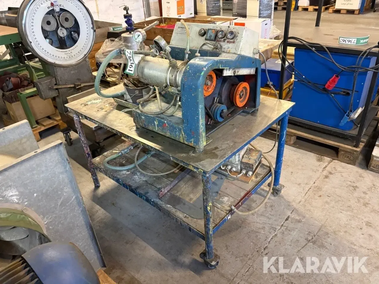 Billede 1 - Pumpe til maling Dyno-mill KDL-PILOT A