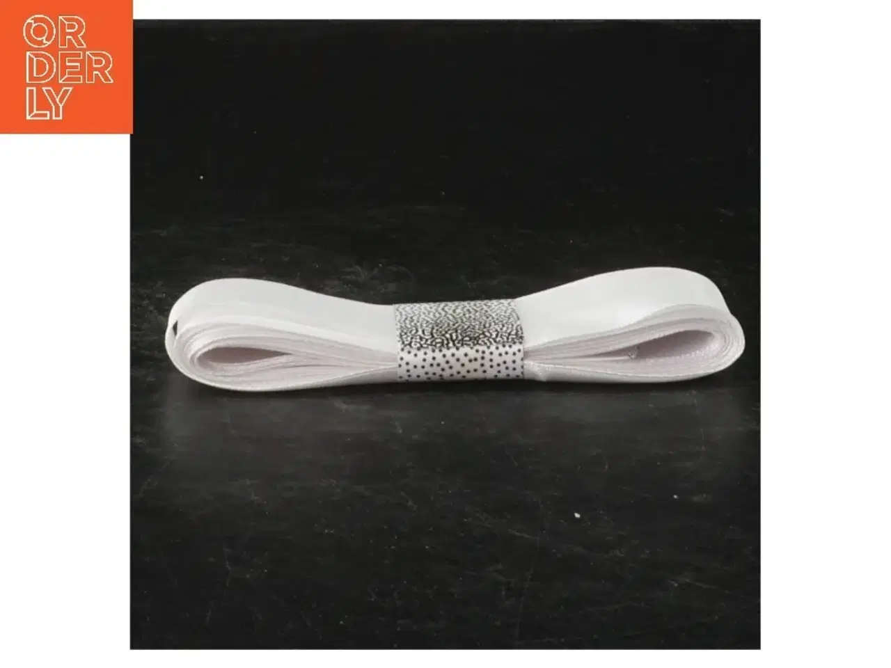 Billede 1 - Hvidt satinbånd (str. 25 mm x 5 m)