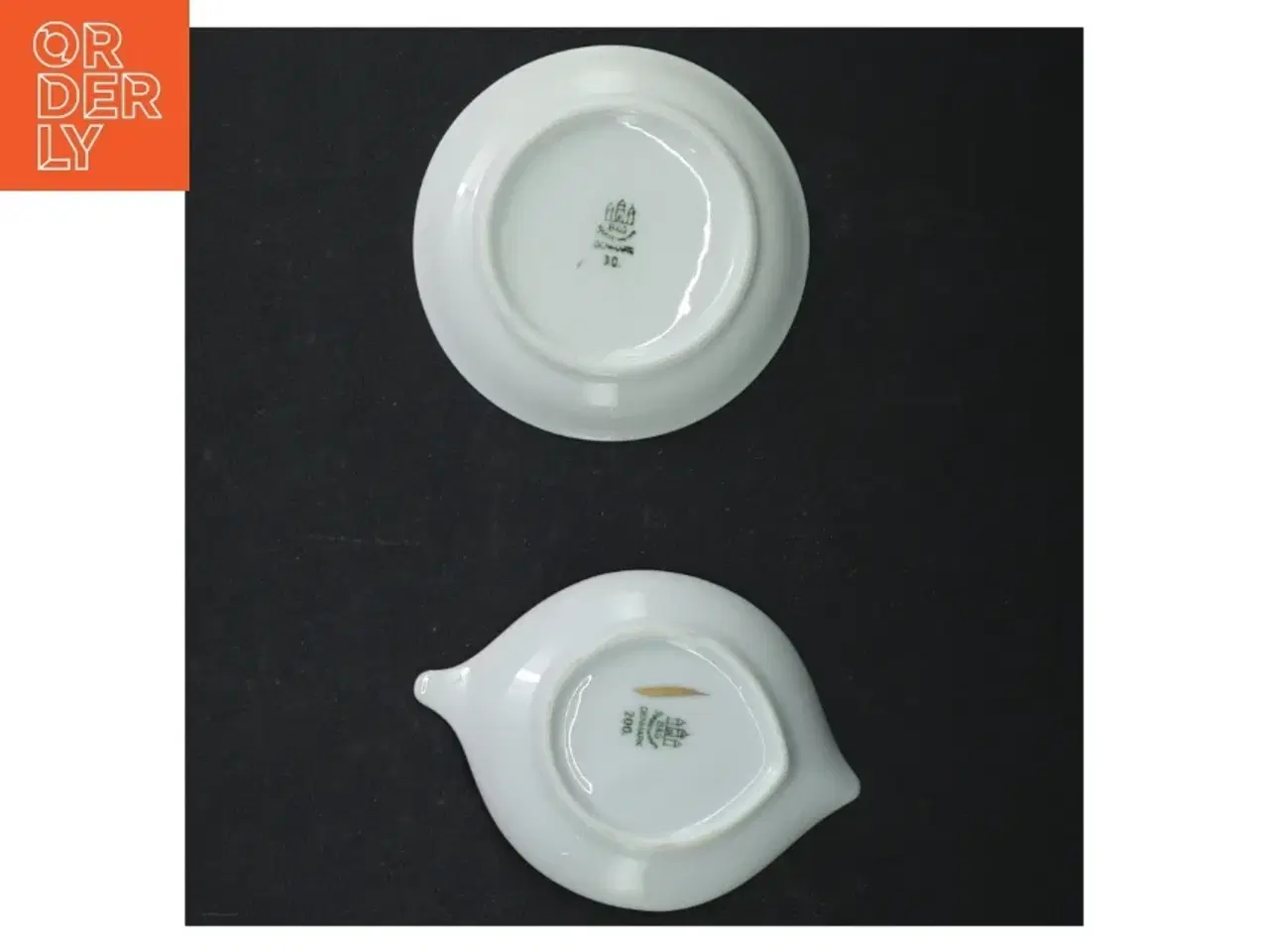 Billede 4 - Porcelænsaskebæger og lille tallerken fra B&G (str. 10 cm. 8,5 cm)