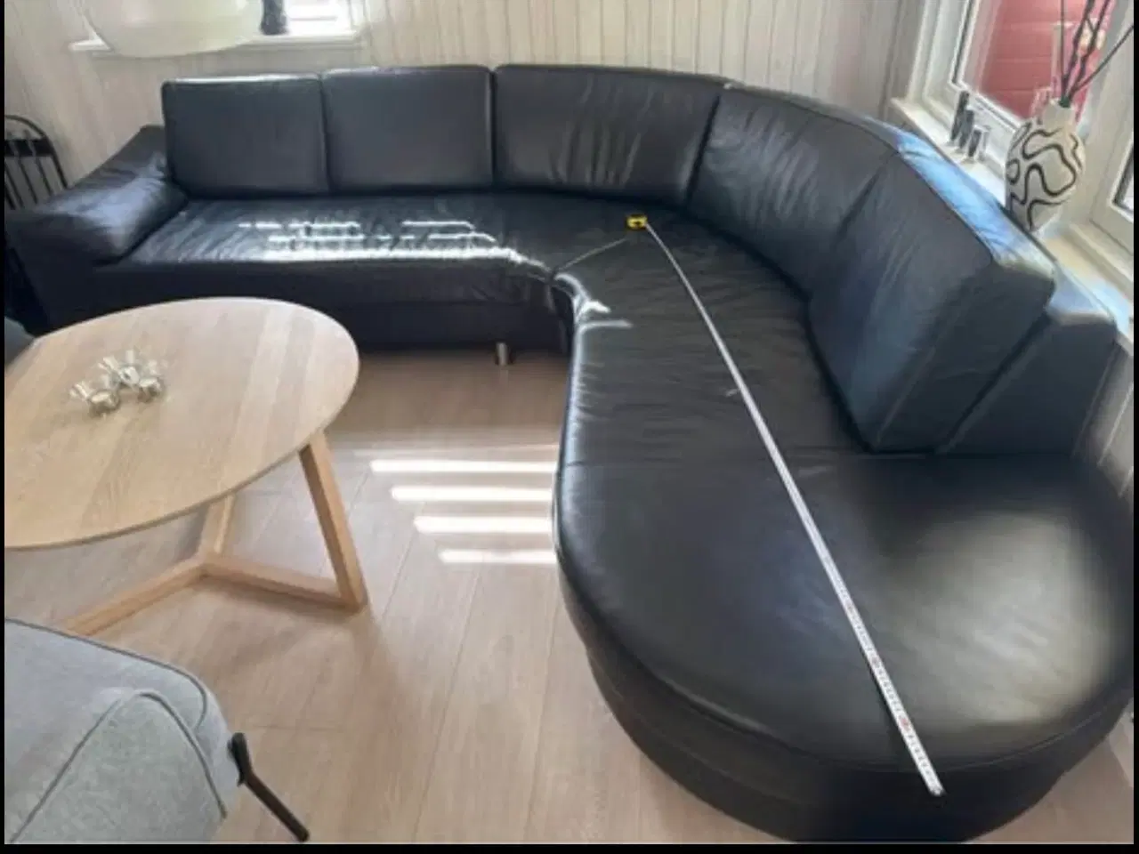 Billede 2 - Luksus læder hjørne sofa sælges 