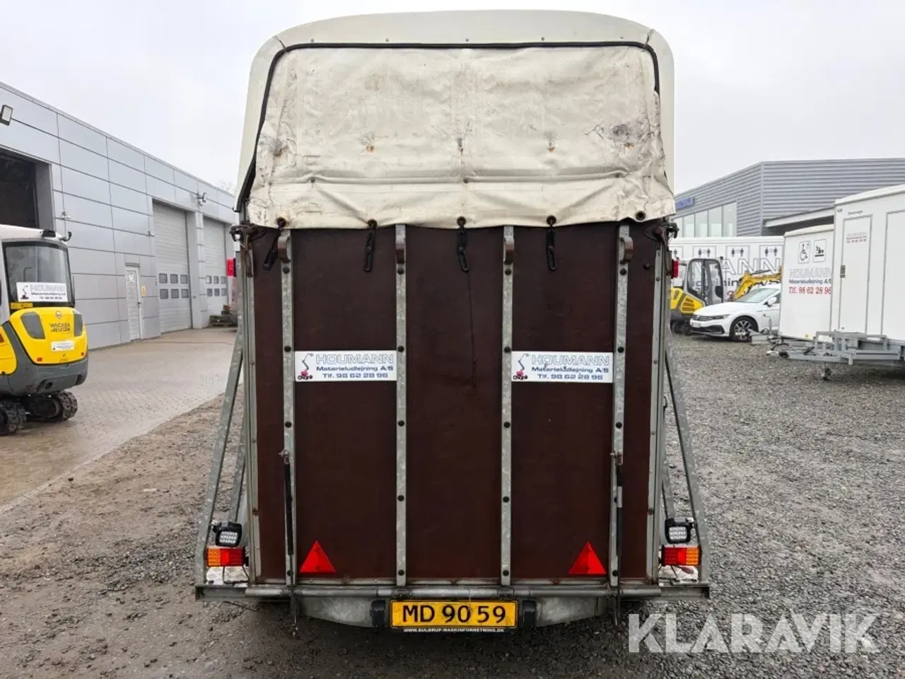 Billede 4 - Hestetrailer Selandia Marco 2000kg Boogiehjul