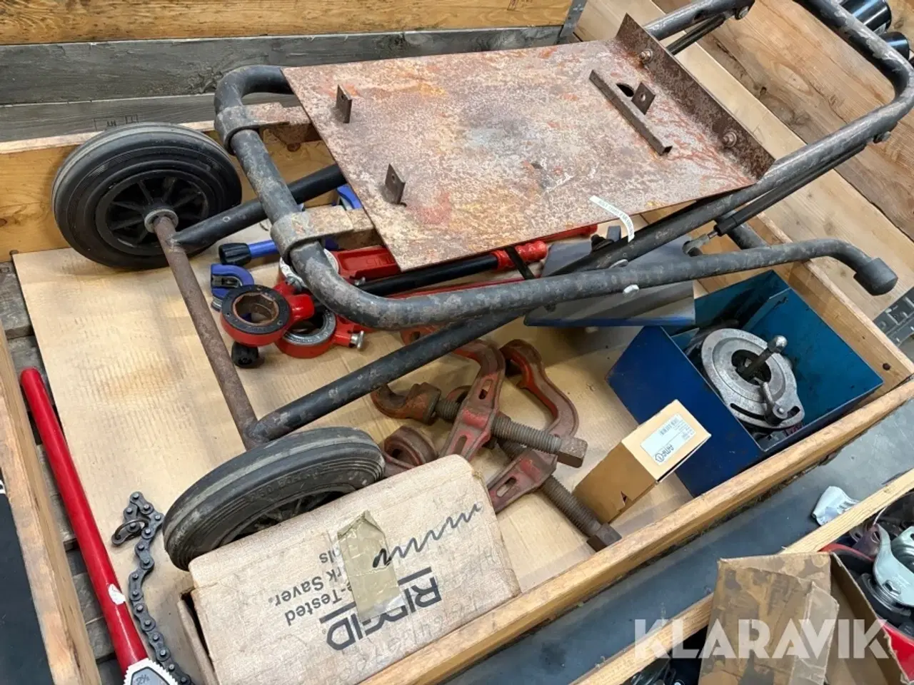 Billede 1 - Rørskære dele Rigid