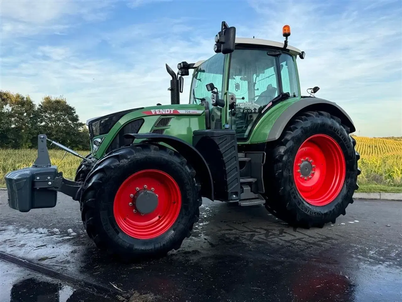 Billede 2 - Fendt 724 SCR Profi Plus KUN 6500 TIMER OG MED RTK AUTOSTYRING!