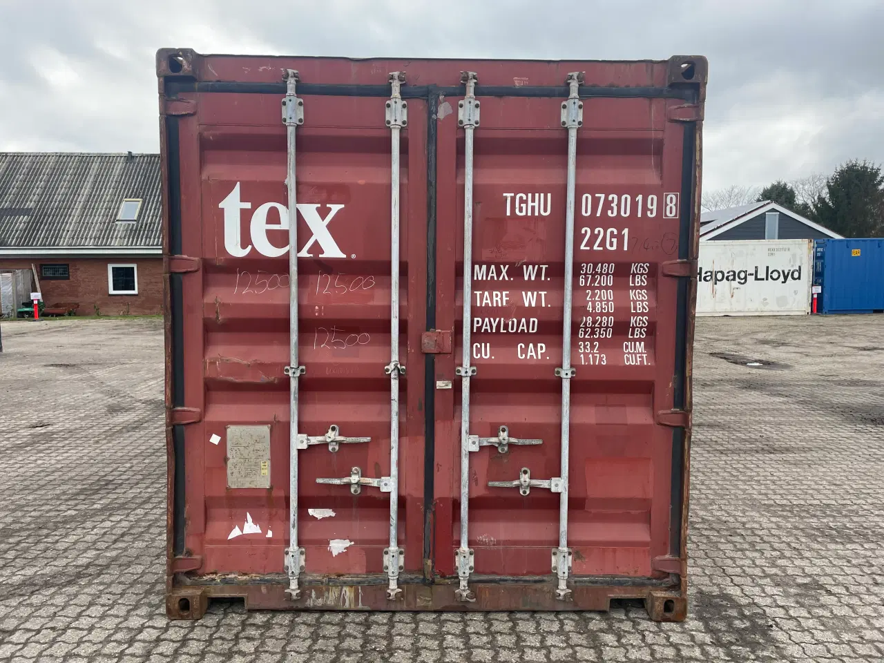 Billede 1 - 20 fods Container - ID: TGHU 073019-8