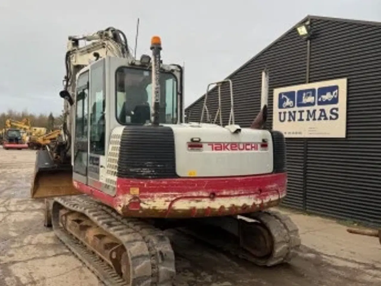 Billede 2 - Gravemaskine med rotortilt