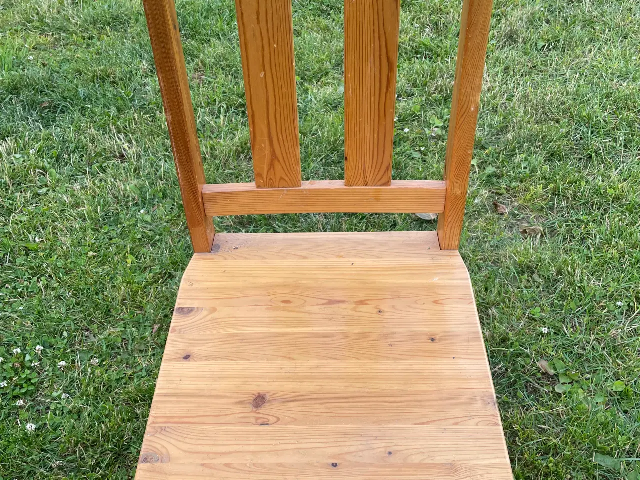 Billede 1 - Spisebordsstol. Pindestol