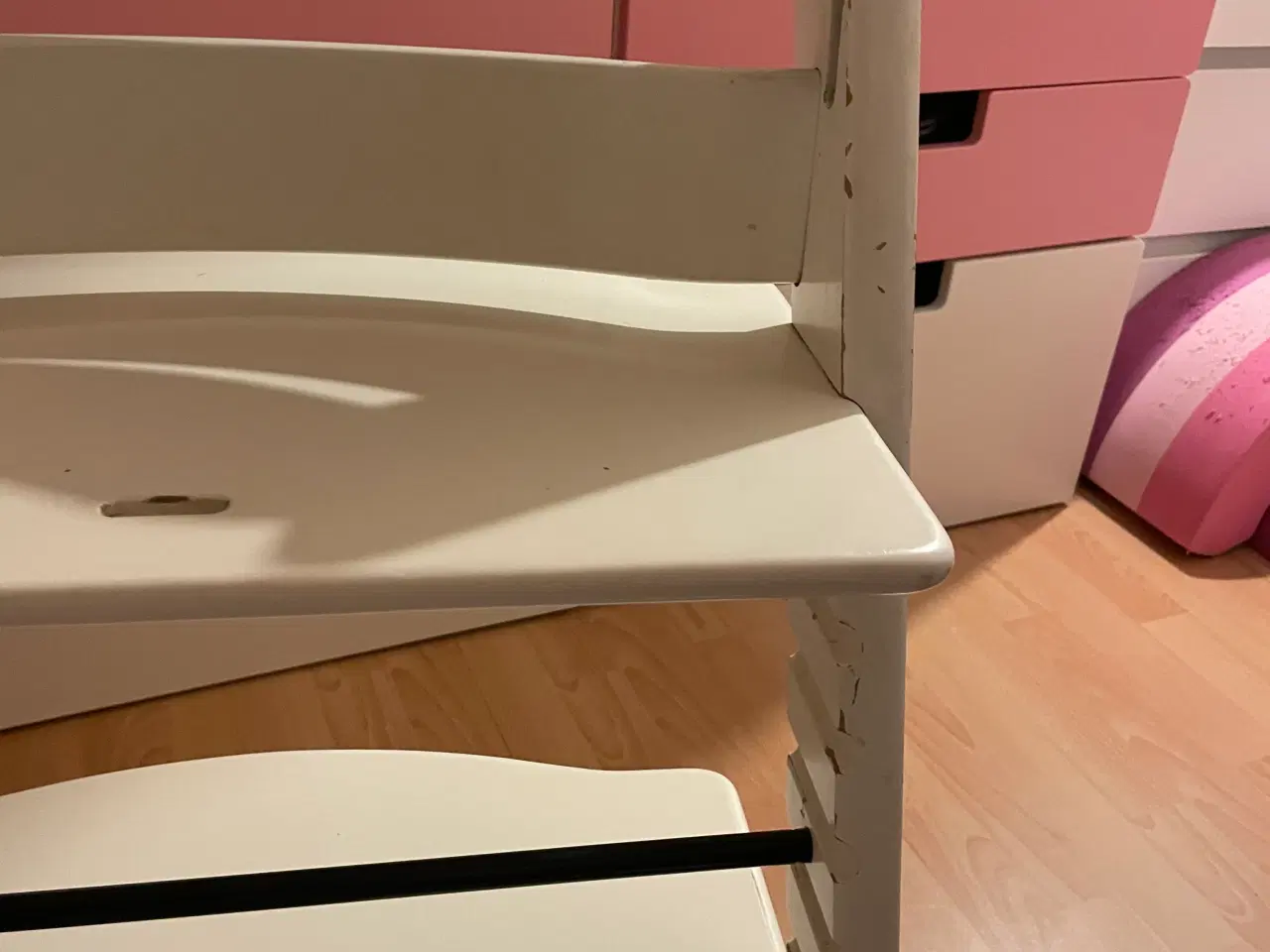 Billede 4 - Tripp trapp højstol i hvid 