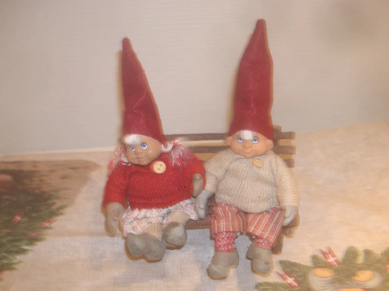 Billede 1 - KLARBORG SLASKENISSER, ALMA OG OSKAR ex bænk