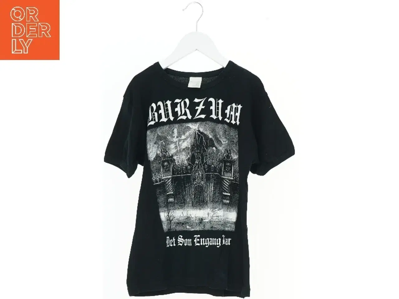 Billede 1 - T-shirt / Girlie-shirt: Burzum - Det som engang var Str. M.