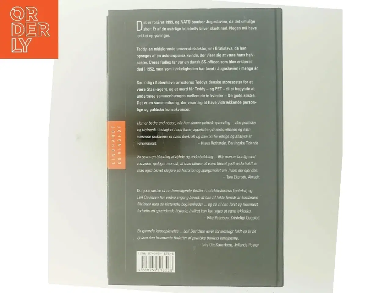 Billede 3 - De gode søstre : roman af Leif Davidsen (Bog)