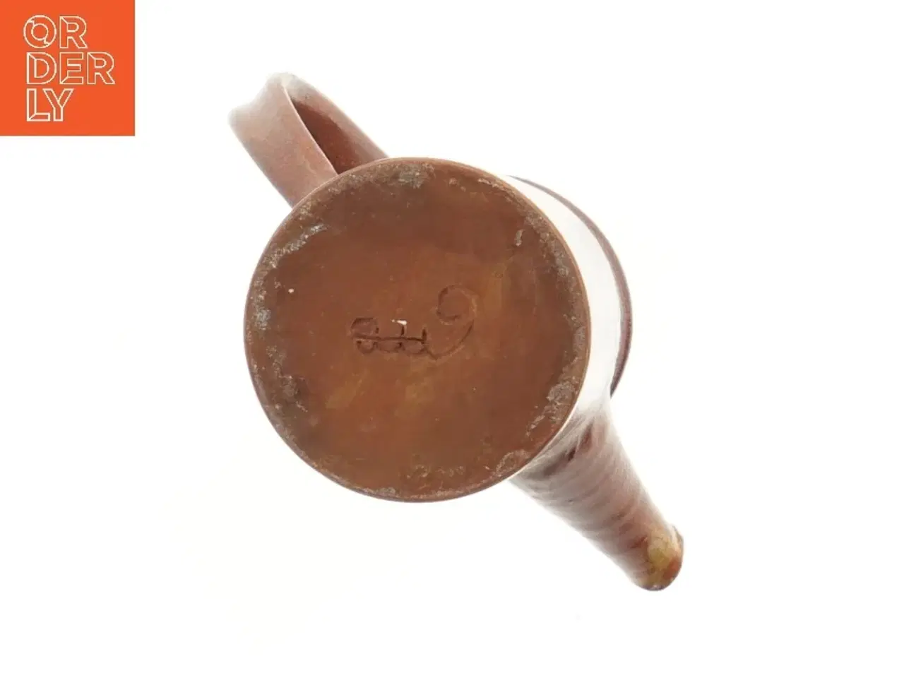 Billede 4 - Keramikkande med låg (str. Ø 8,5x30 cm)