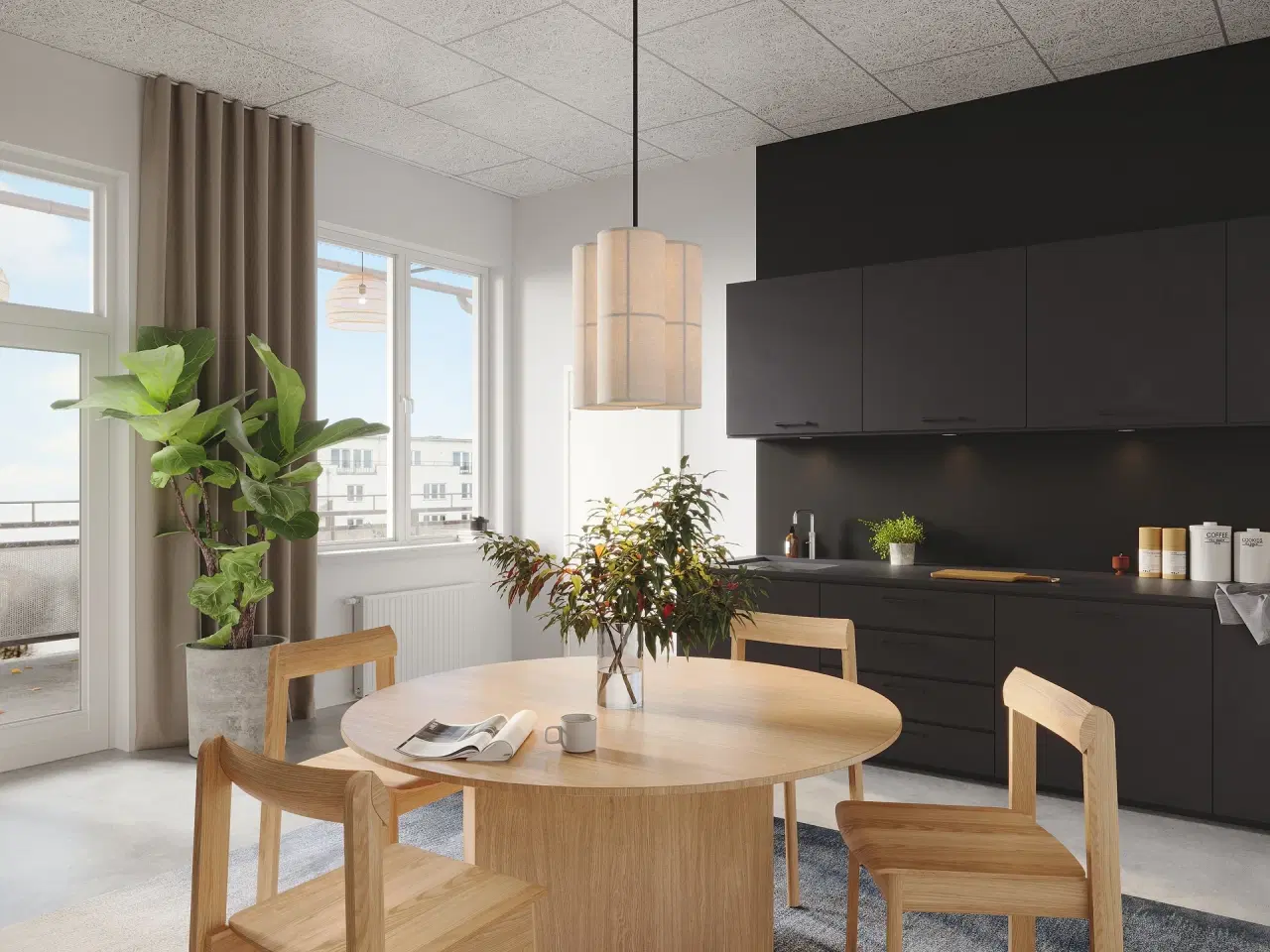 Billede 3 - Nyistandsat kontor på tilgængelig lokation