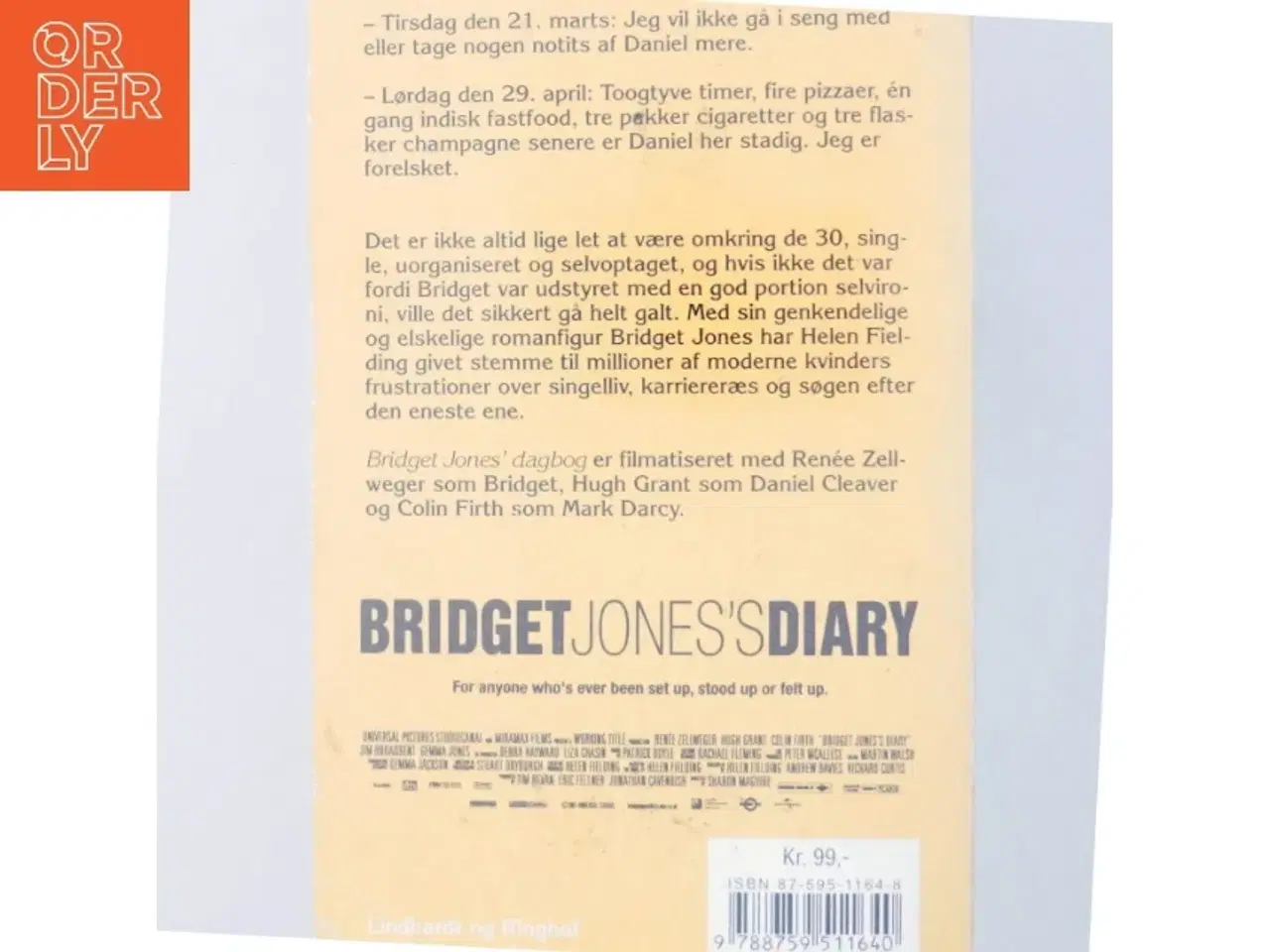 Billede 3 - Bridget Jones&#39; dagbog af Helen Fielding (Bog)