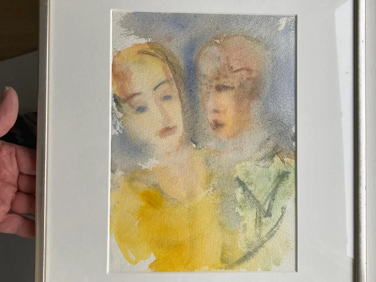 Billede 1 - Deolinda Fonseca akvarel