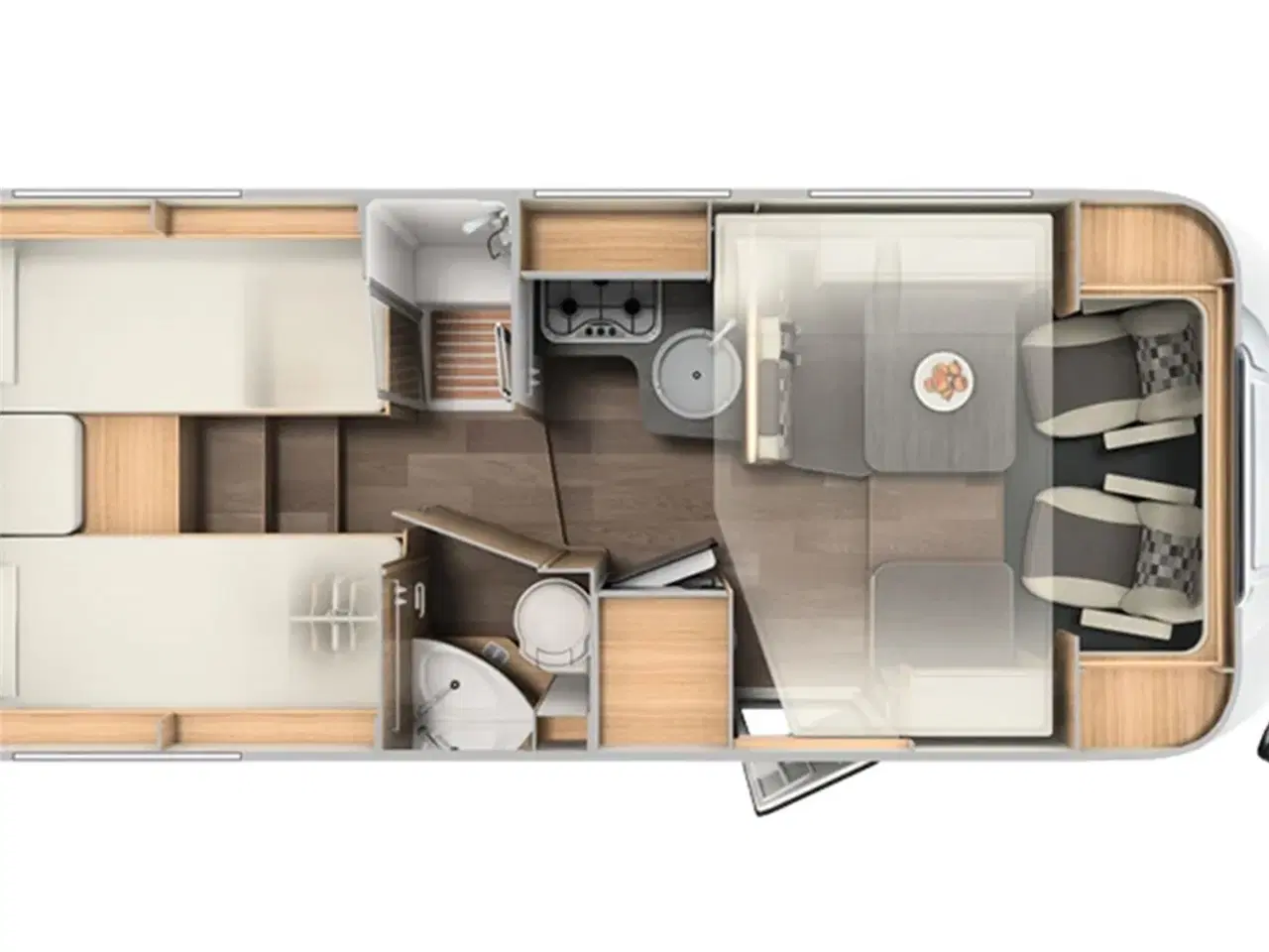 Billede 18 - 2023 - SunLight T 68 Adventure Edition   Enkeltsenge og stor garage - AUT. GEAR