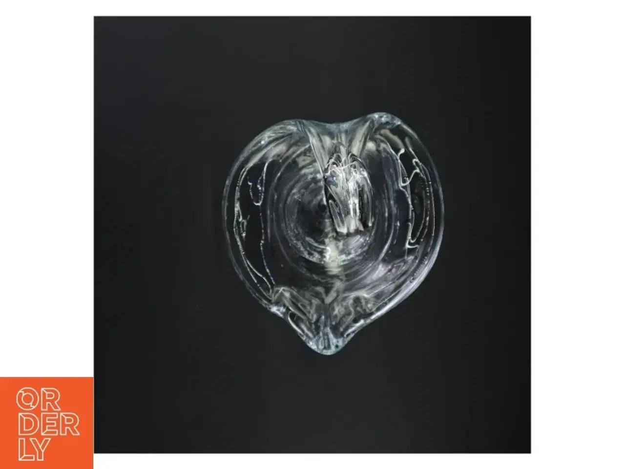 Billede 2 - Glas svanefigur (str. 28 x 20 cm)