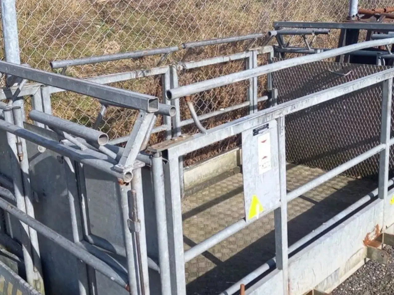 Billede 1 - Manitou Klapbar 4 Mtr. Kurv.