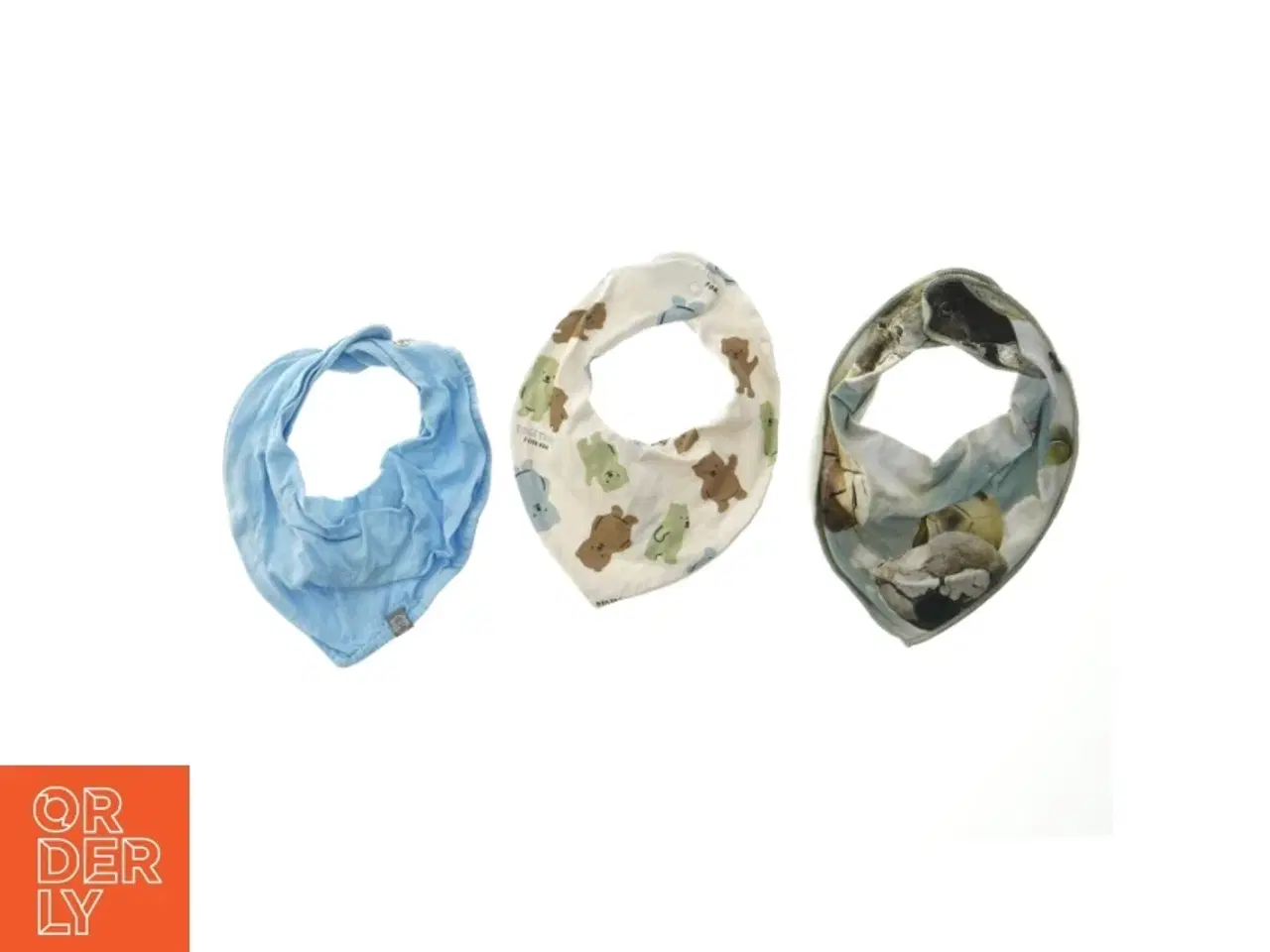 Billede 1 - Baby hagesmække, sæt af 3 fra H&M (str. 23 cm)