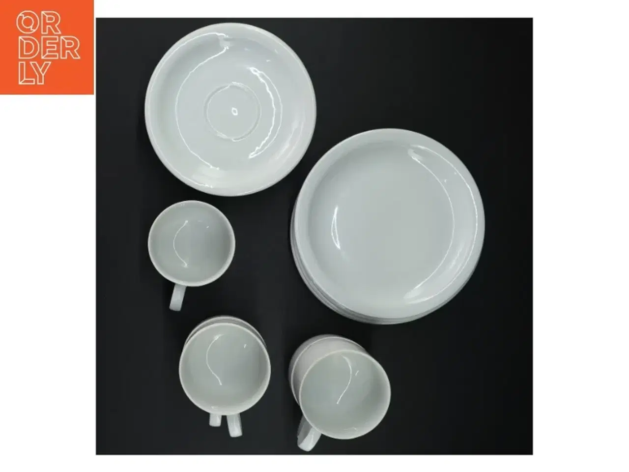Billede 3 - Kaffekopper med tallerkener af tallerkener fra Winterling (str. Diameter 17 cm og 15 cm kop, 7,5 x 7 cm)