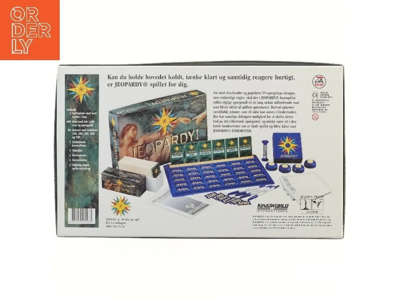 Billede 3 - Jeopardy brætspil fra Danspil (str. 43,5x26 cm)