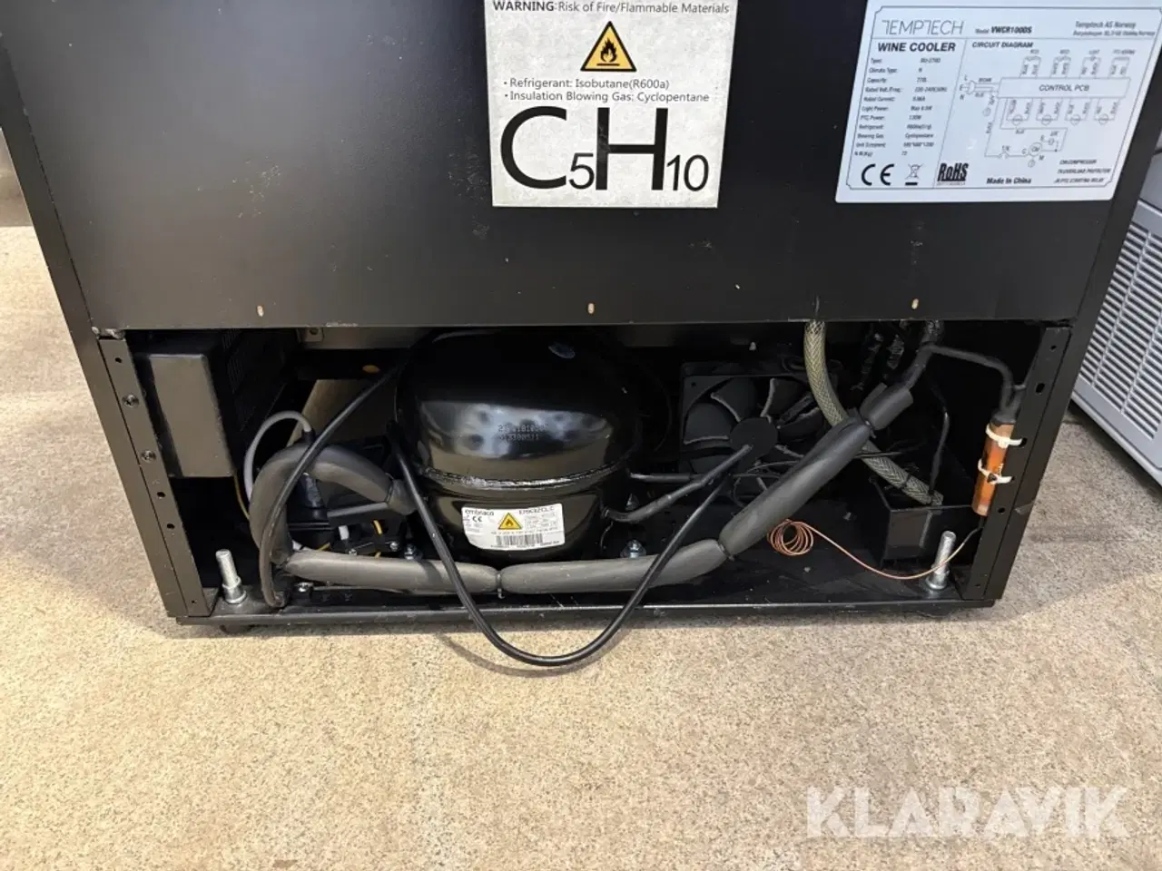 Billede 10 - Vinkøleskab Temptech VWCR100DS