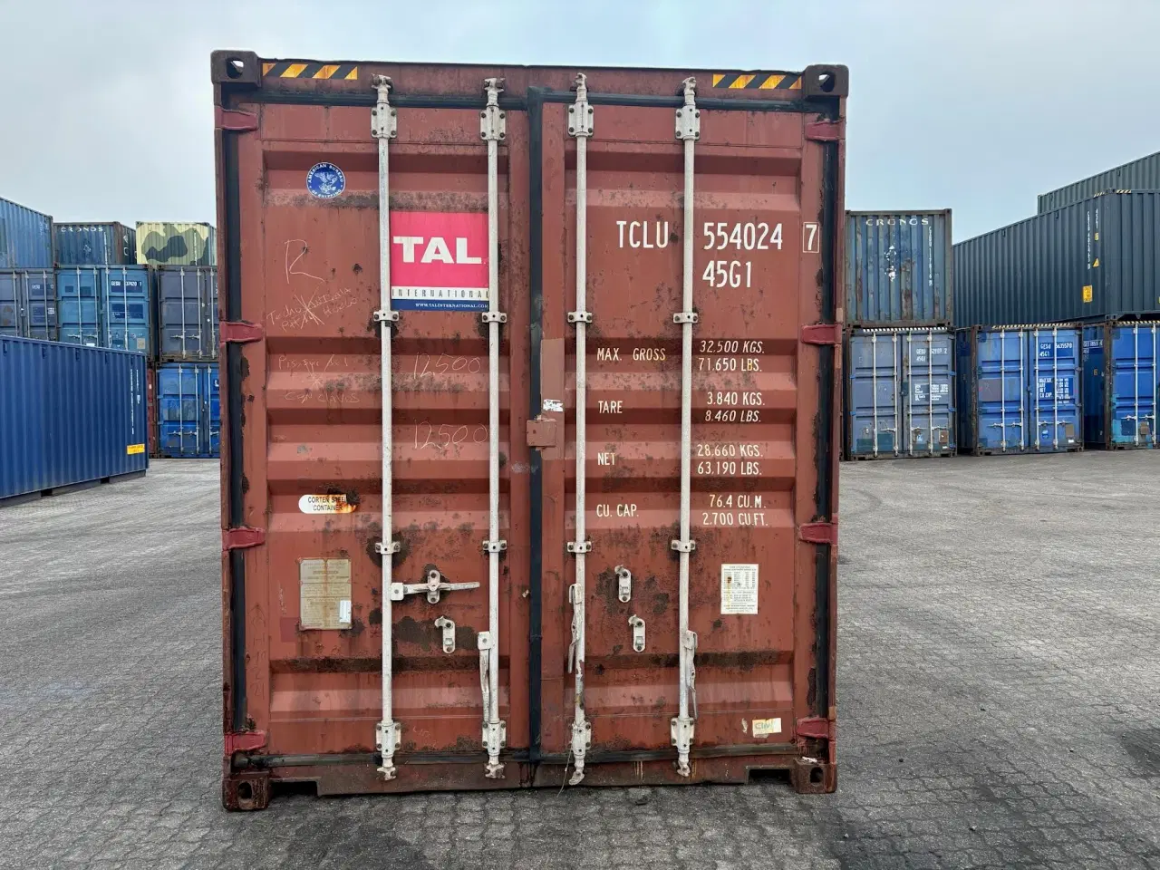 Billede 1 - 40 fods HC Container - ID: TCNU 554024-7