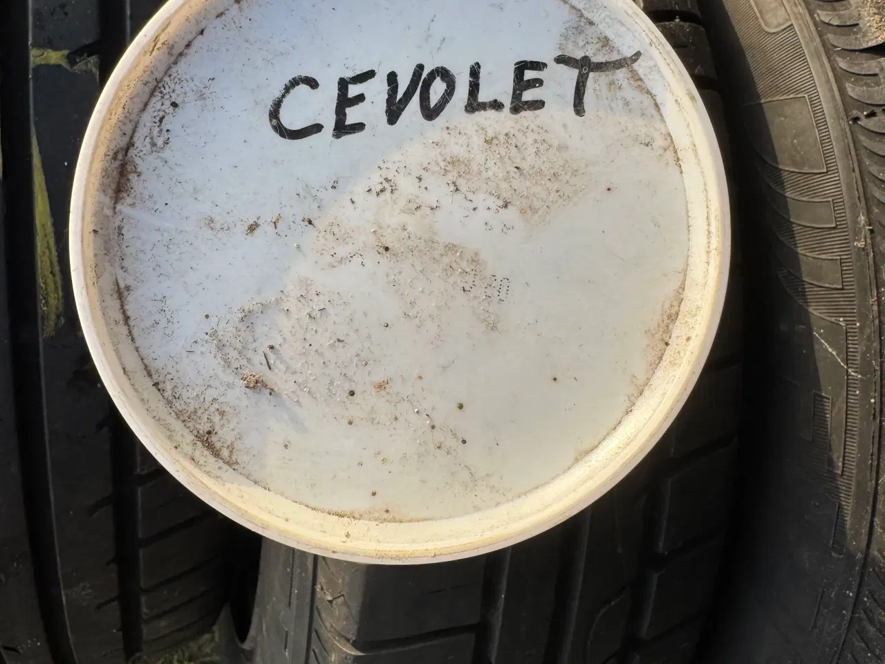 Billede 4 - Fire styk stål felt med dæk til Chevrolet Aveo