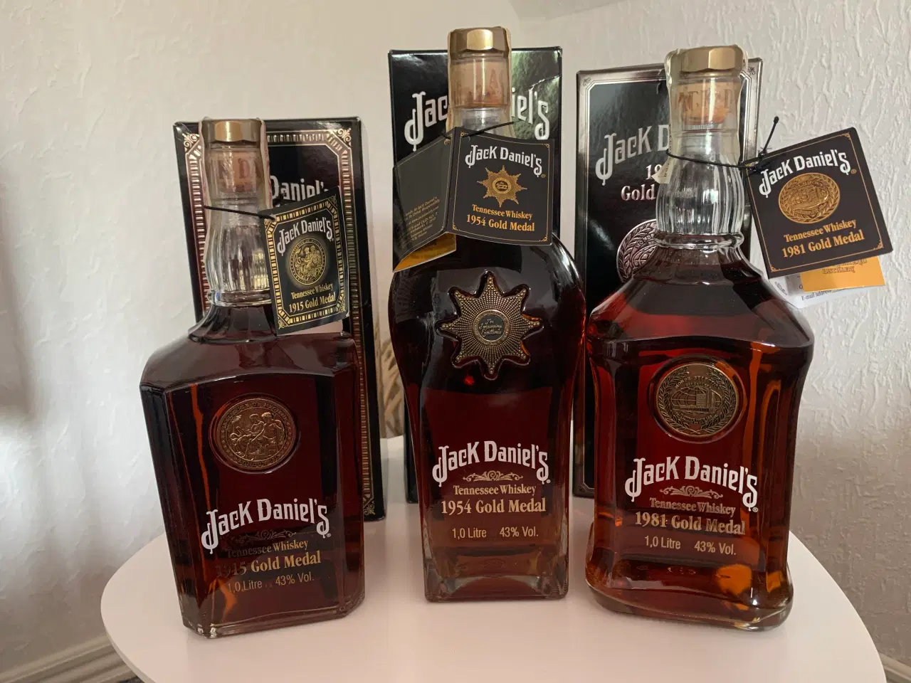 Billede 3 - Jack Daniels Gold Medal 1l. 1915-1954-1981. 