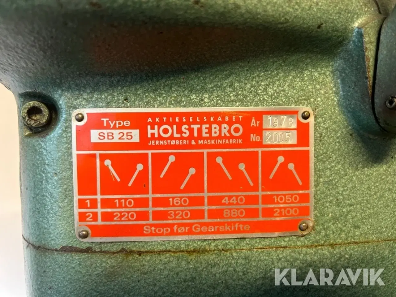 Billede 5 - Søjleboremaskine Holstebro Sb25
