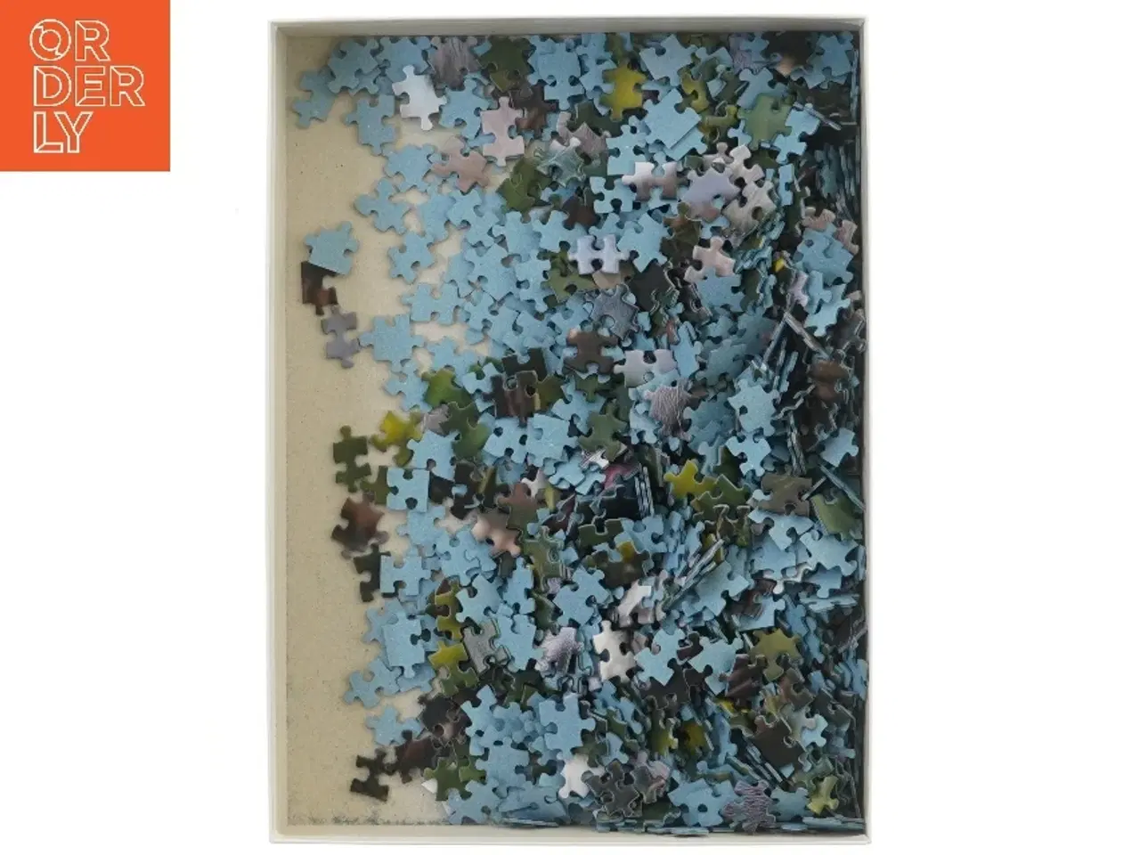 Billede 2 - puslespil med hund (str. 1000 brikker cm)